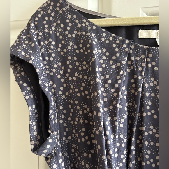 BODEN Silk Blend Polka Dot Dress - Picture 8 of 8